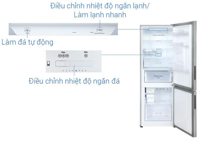 Tủ lạnh Samsung Inverter 307 lít RB30N4190S9/SV